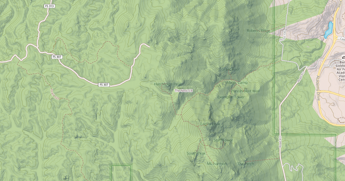 Map preview of The Nest