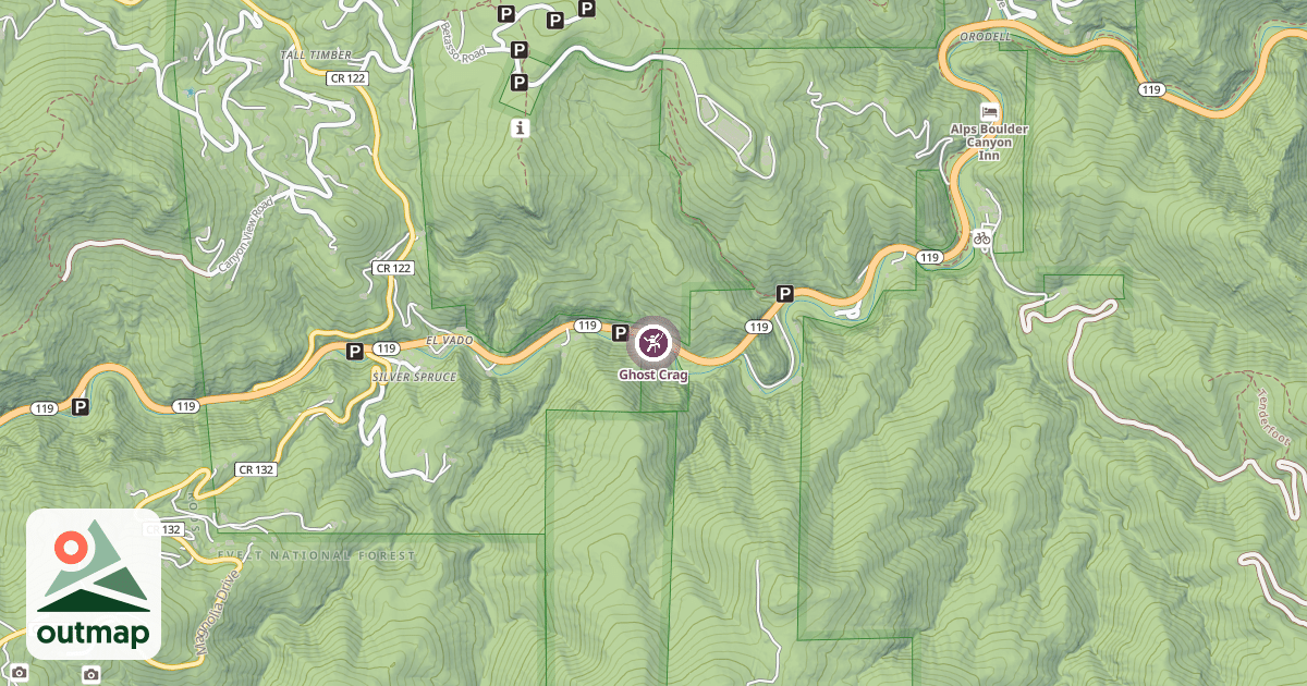 Map of Ghost Crag