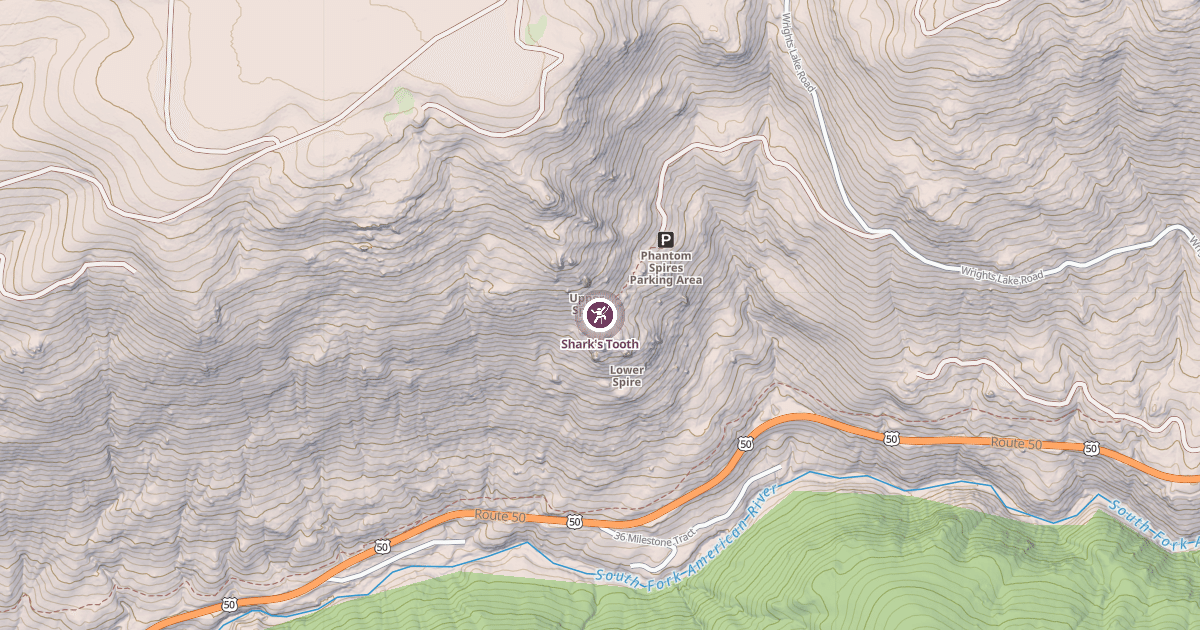 Map preview of Shark's Tooth