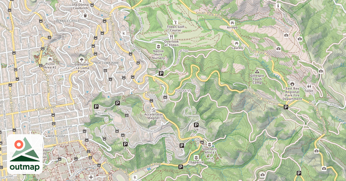 Map of Pull Out
