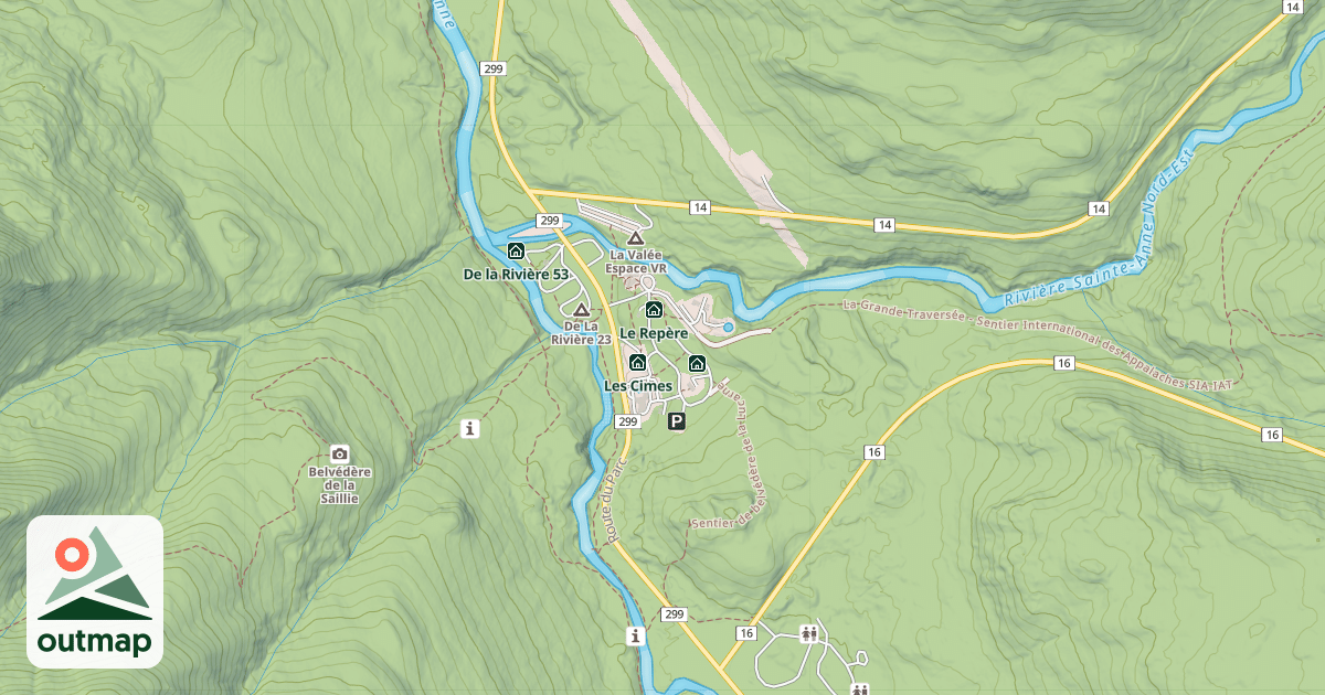 Map of La Cordée