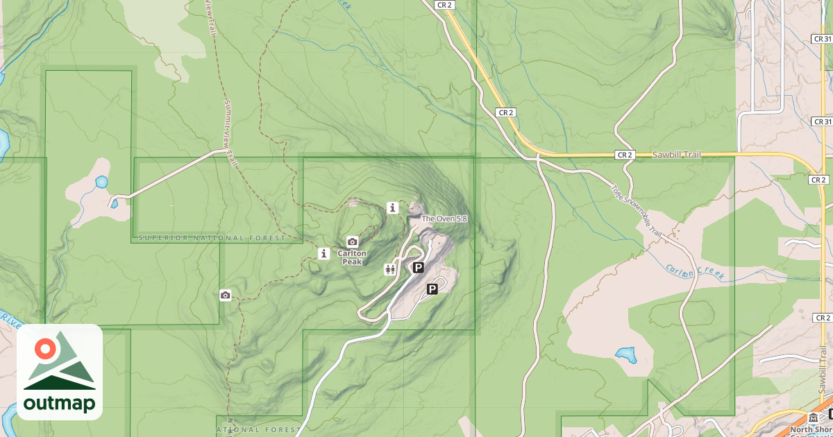 Map of The Oven