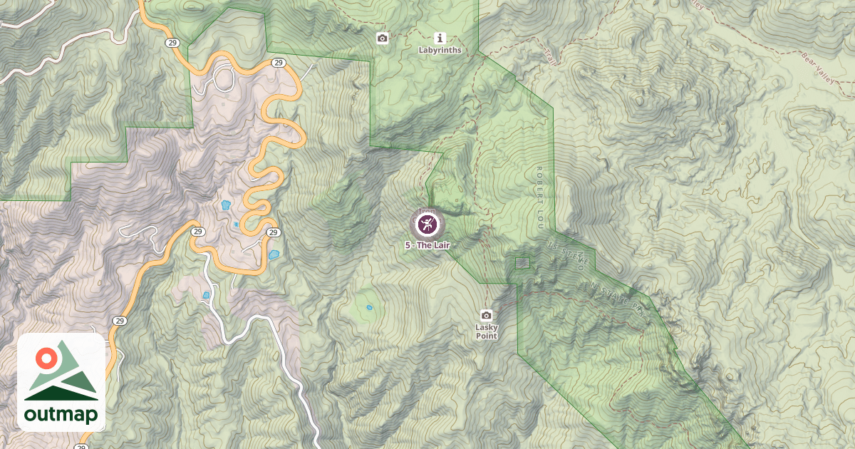 Map of 5 - The Lair