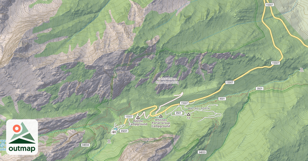 Map of Can't Get Here From There