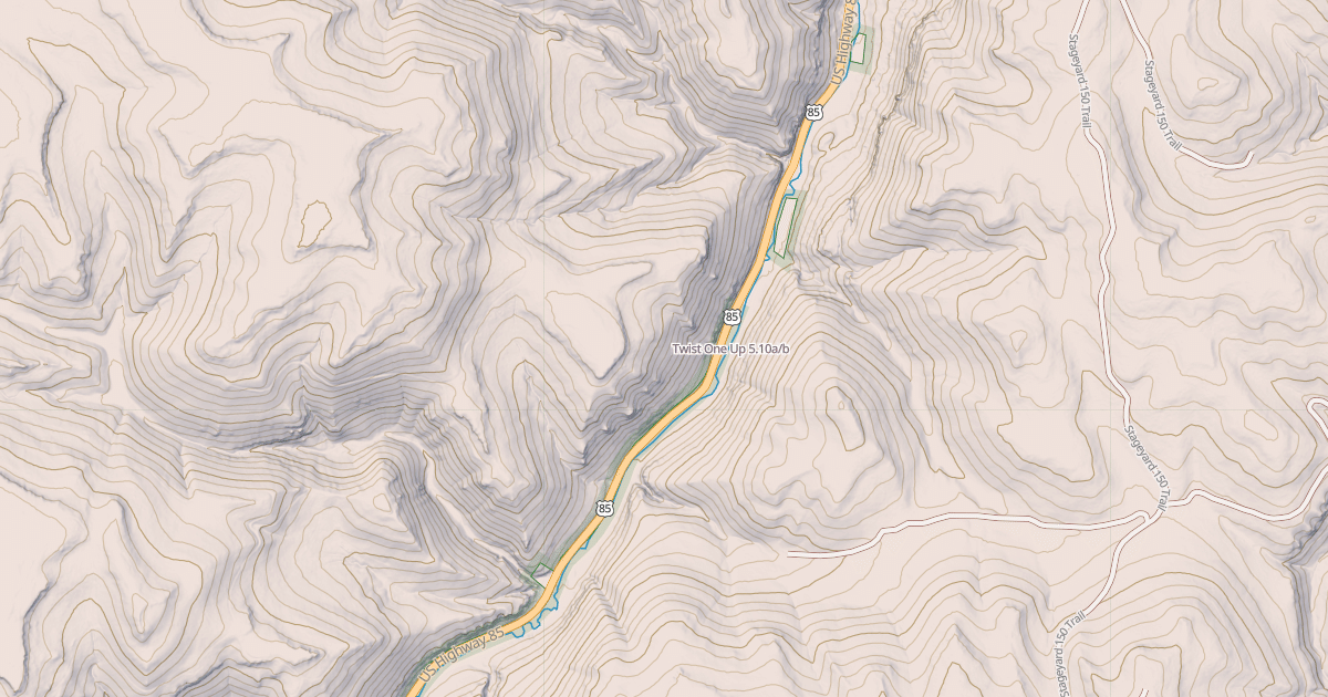 Map preview of Twist One Up