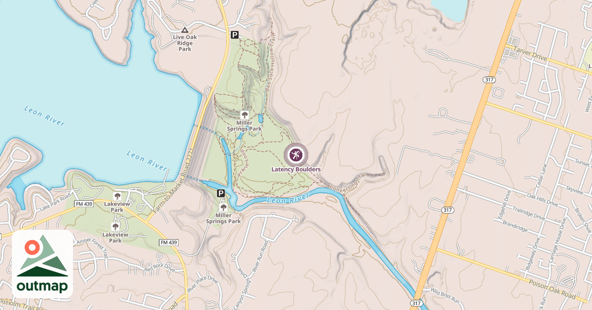 Map of Latency Boulders