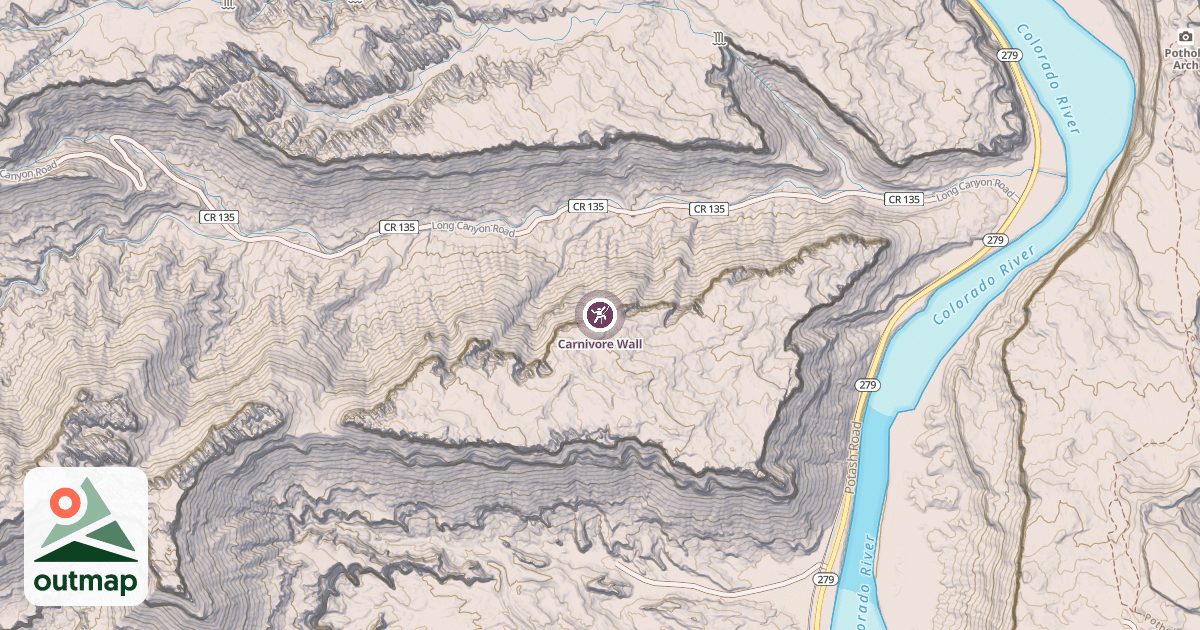 Map of Carnivore Wall
