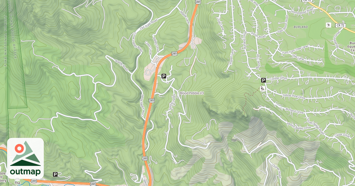Map of Blood Pebble