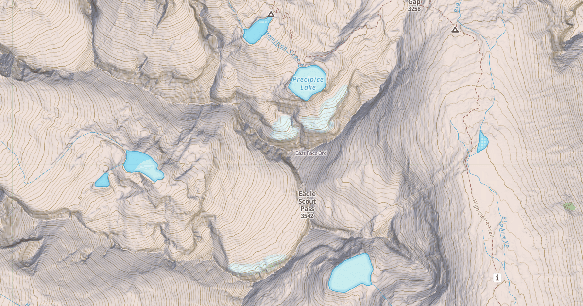 Map preview of East Face