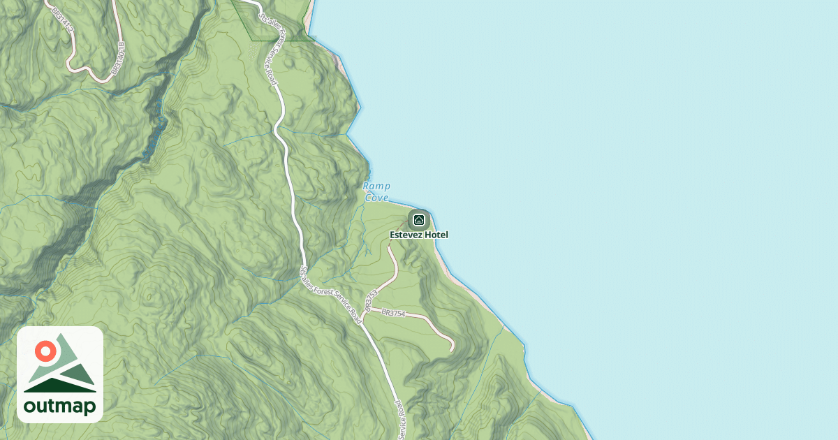 Map of Estevez Hotel