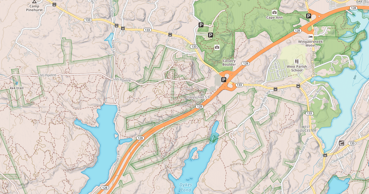 Map preview of Happy Feet