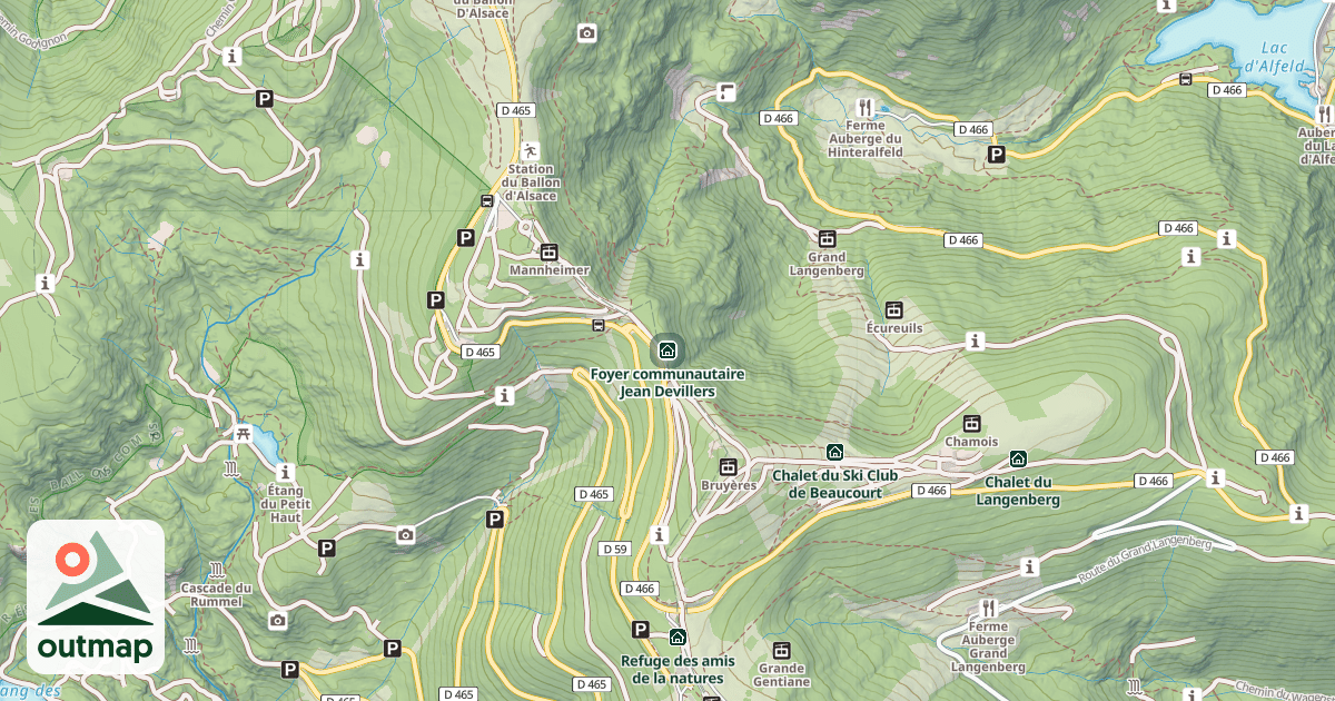 Map of Foyer communautaire Jean Devillers