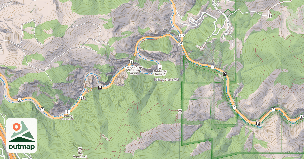 Map of Halfway Crooks