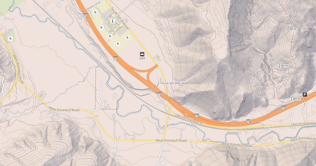 Map preview of You've Got Mail