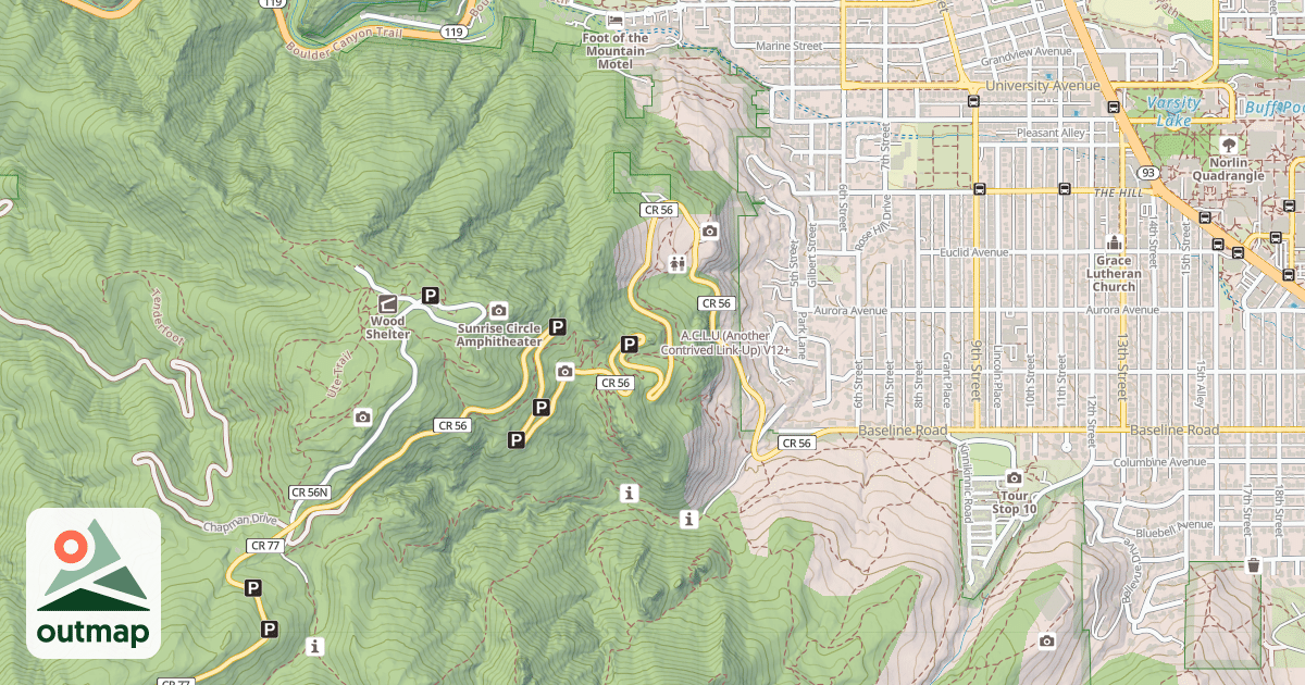 Map of A.C.L.U (Another Contrived Link-Up)