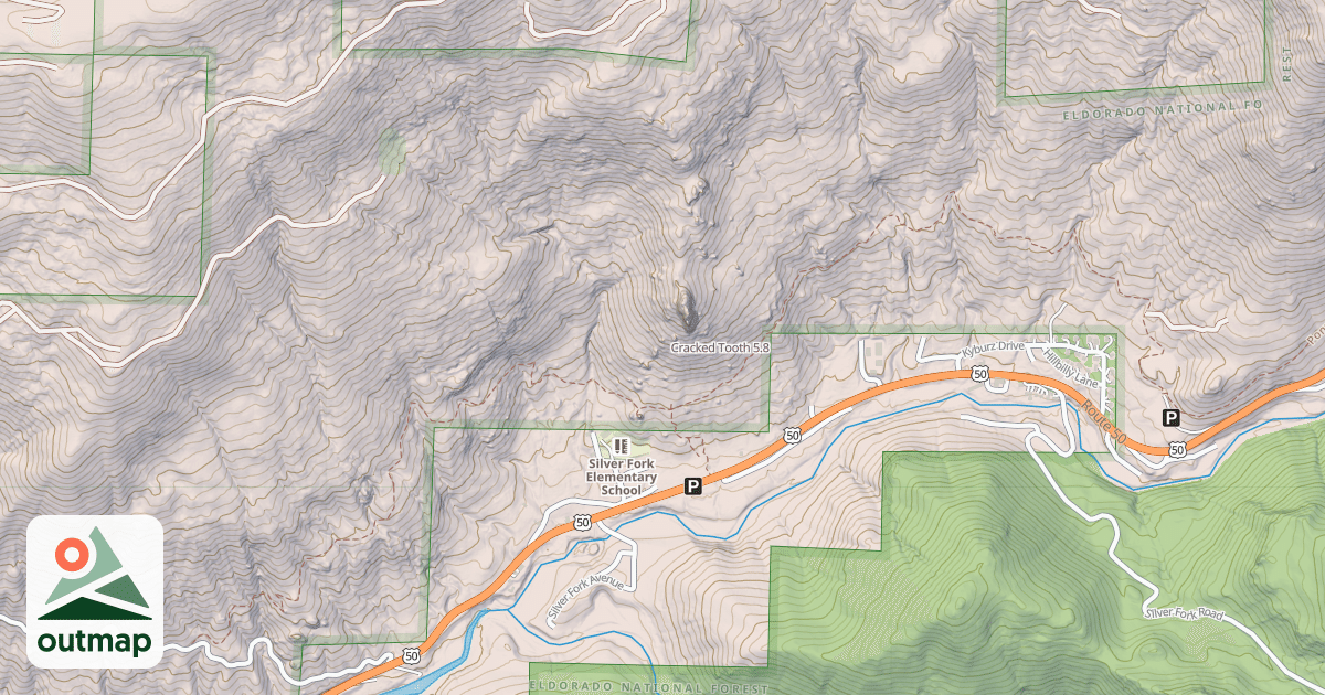 Map of Cracked Tooth