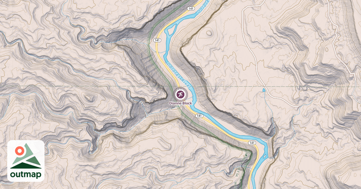 Map of Dianne Block