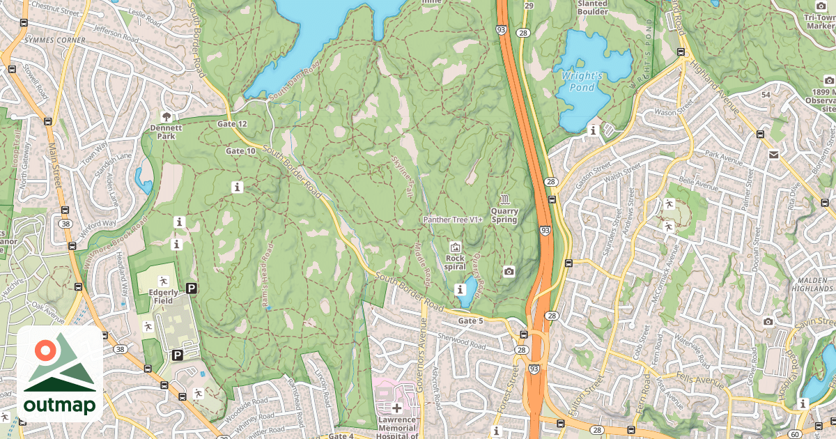 Map of Panther Tree