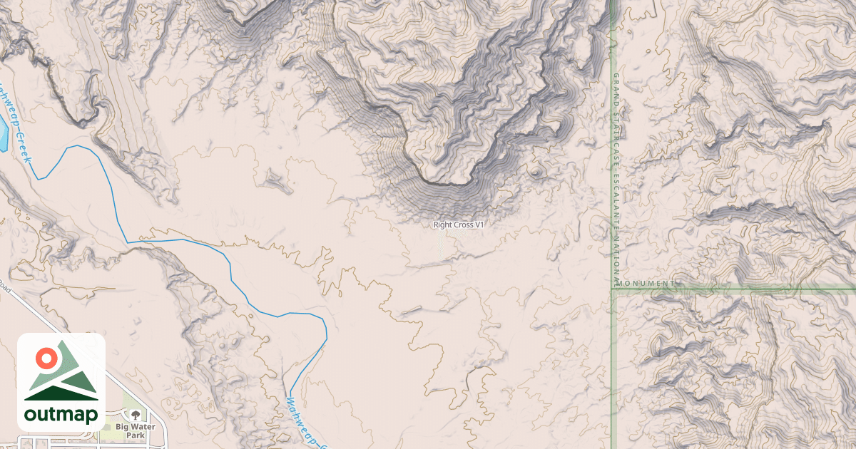 Map of Right Cross