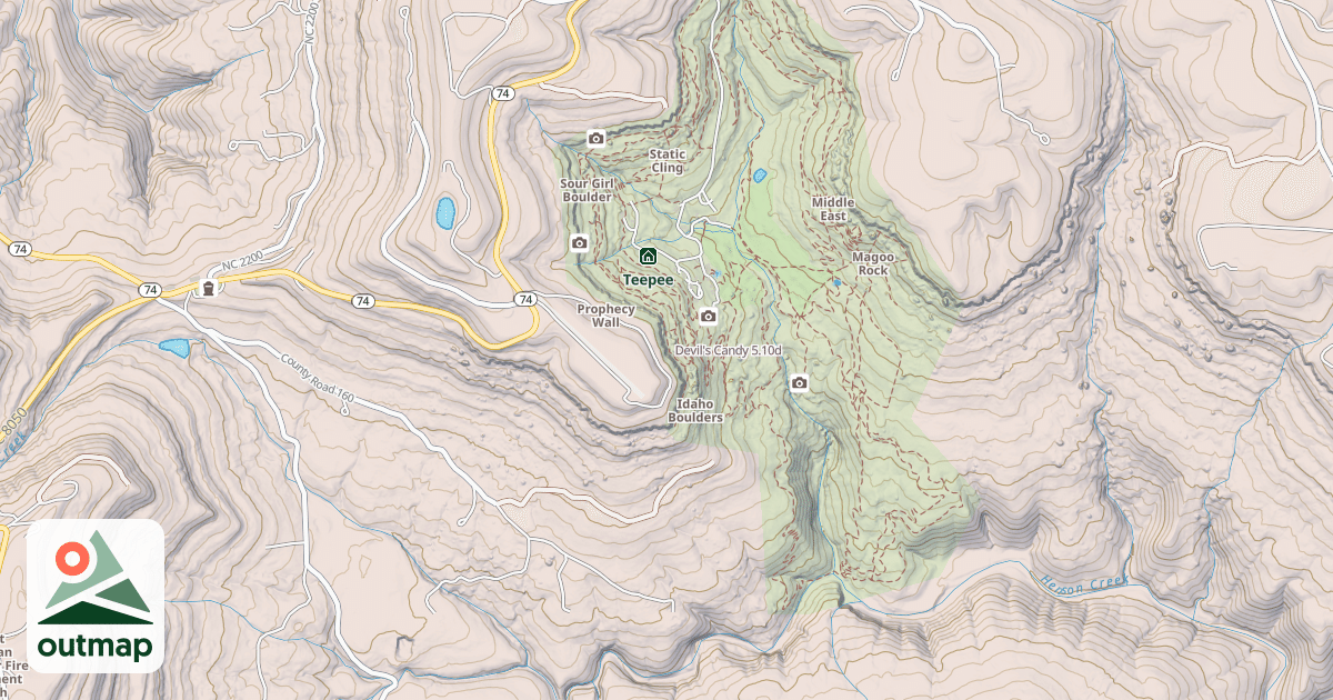 Map of Devil's Candy