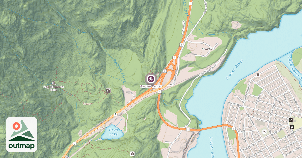 Map of Garden Center