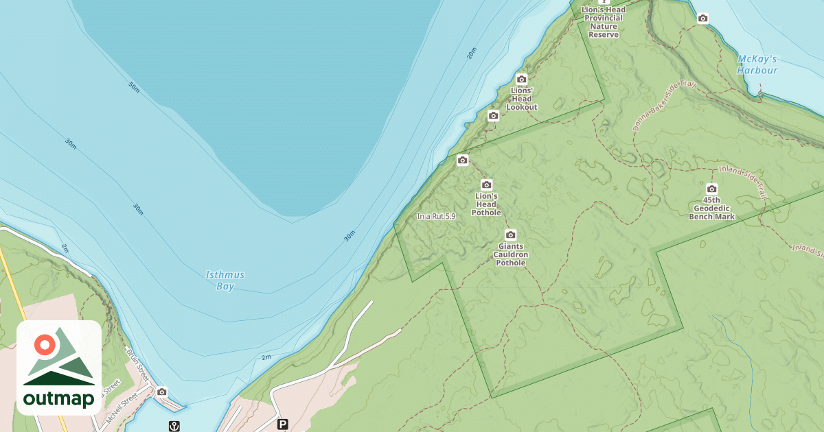 Map of In a Rut