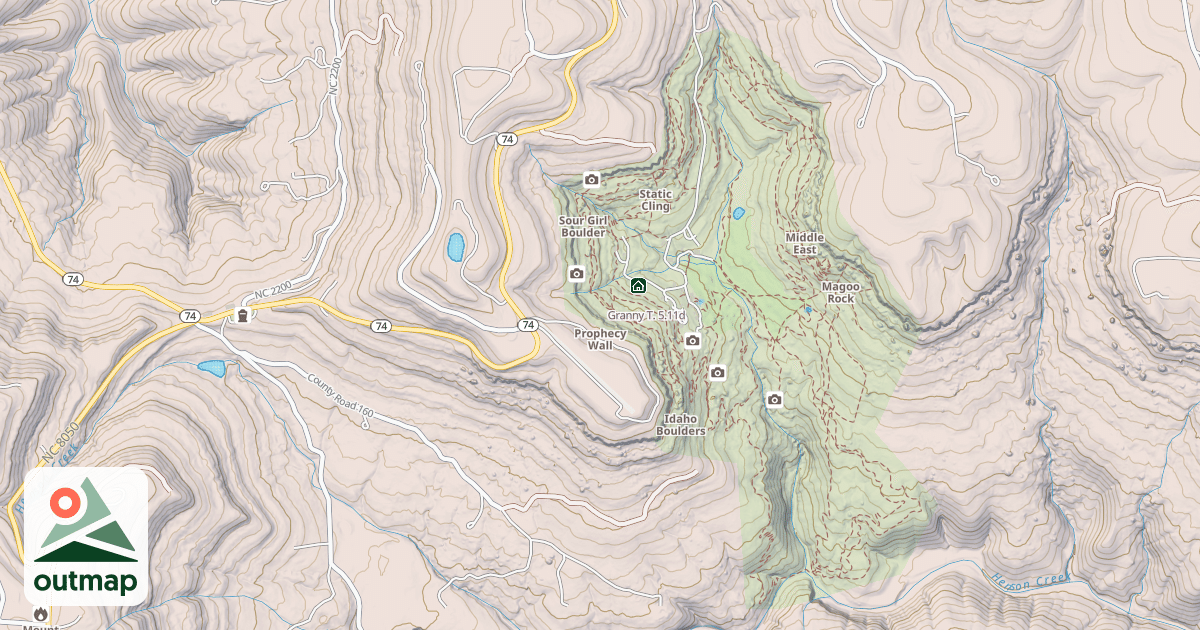 Map of Granny T.
