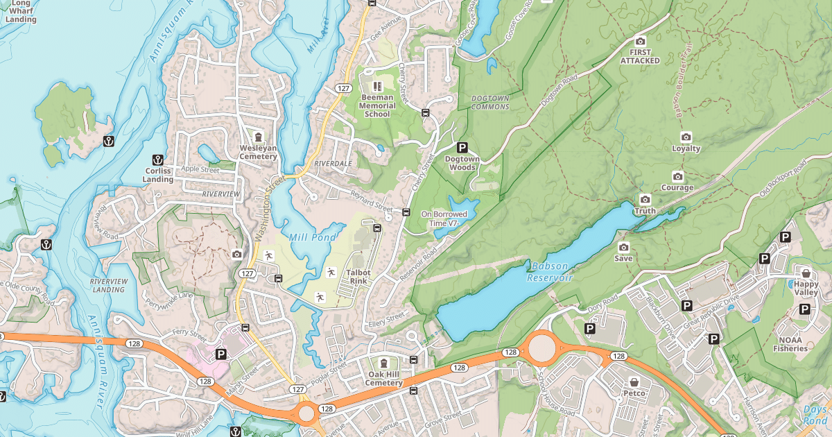 Map preview of On Borrowed Time