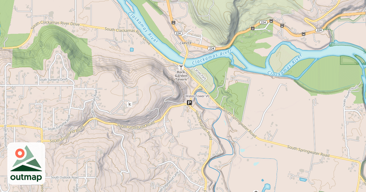 Map of Water Tower