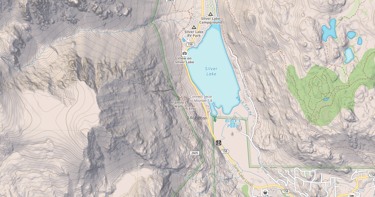 Map preview of Connect Secor to Moynier
