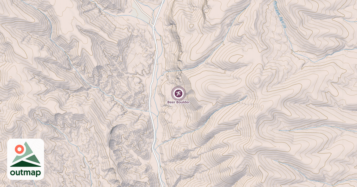 Map of Beer Boulder