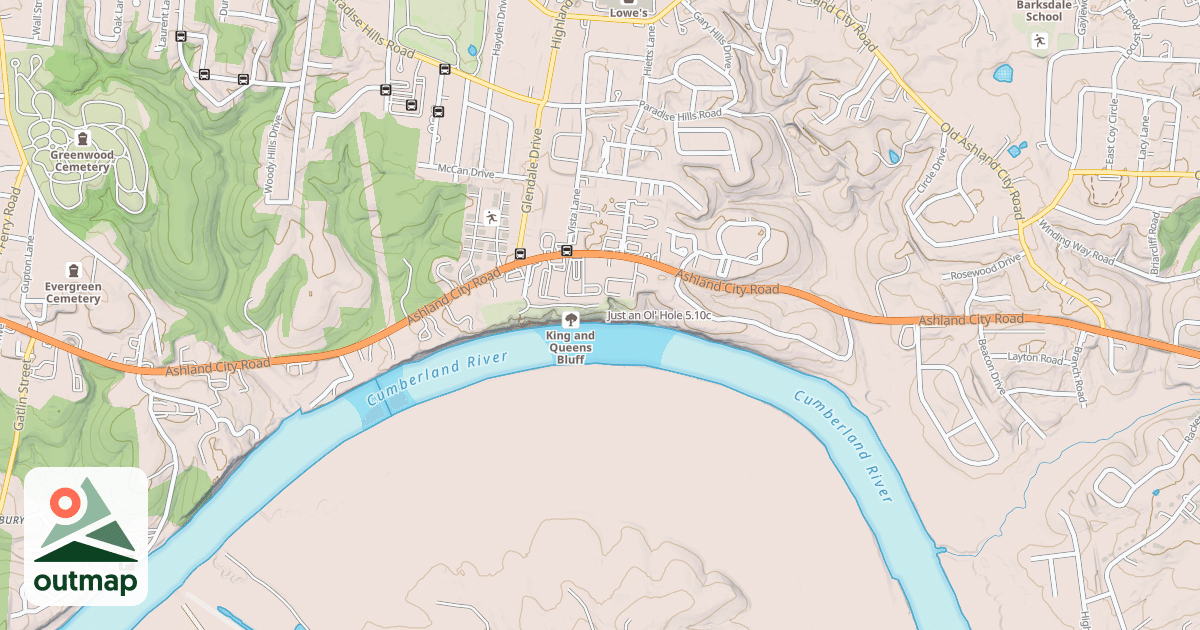 Map of Just an Ol' Hole
