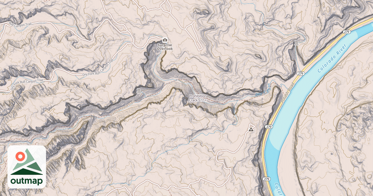 Map of Prohibition Crack