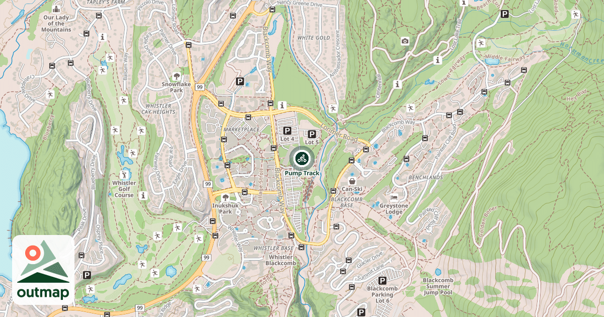 Map of Pump Track