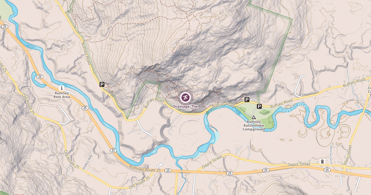 Map preview of Drainage, The