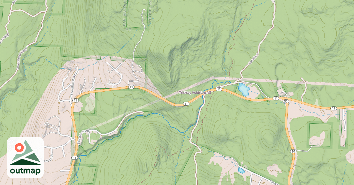 Map of Tricksey Hobbitses