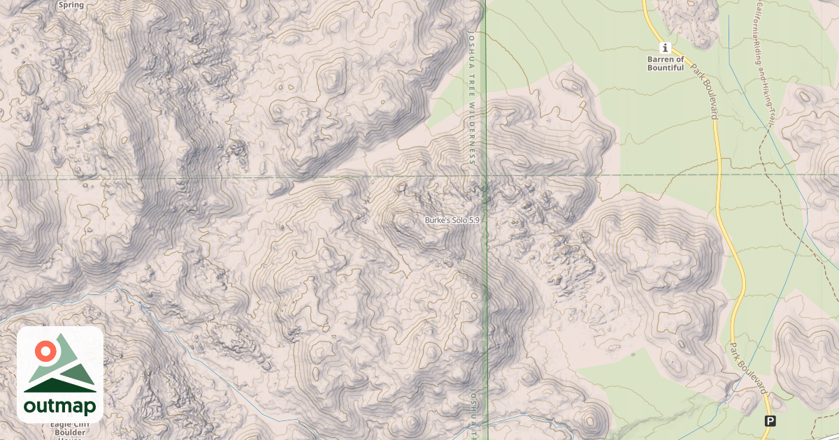 Map of Burke's Solo