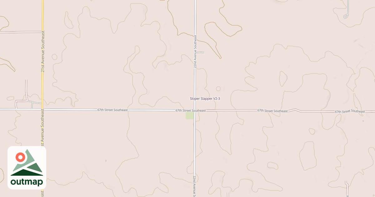 Map of Sloper Slapper