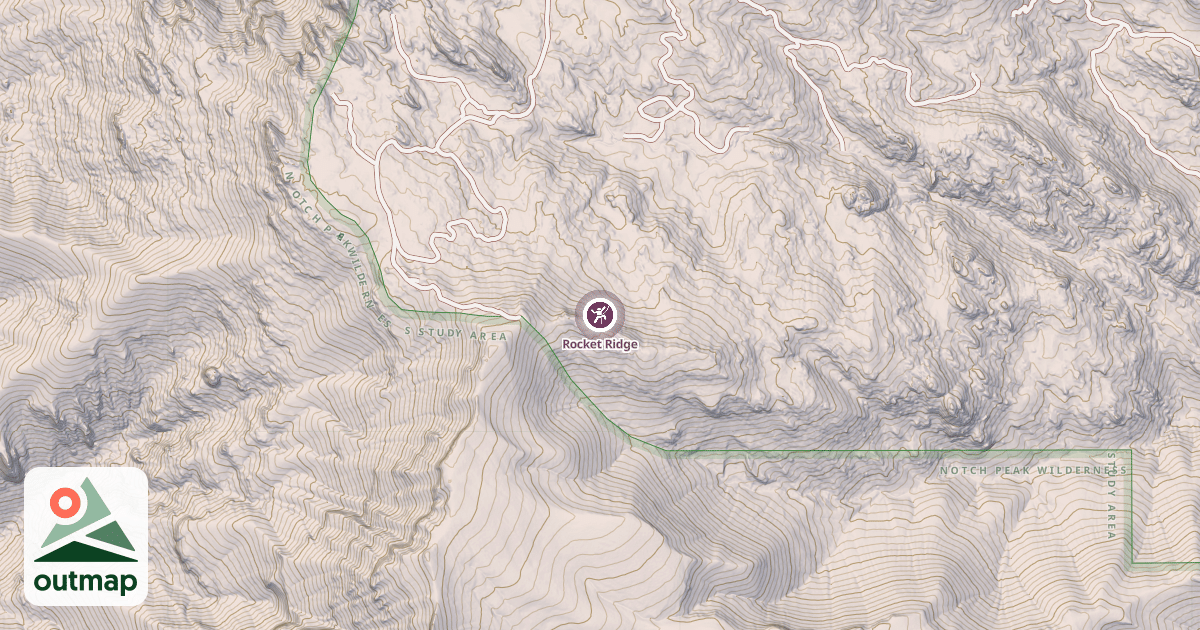 Map of Rocket Ridge