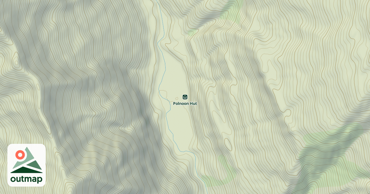 Map of Polnoon Hut