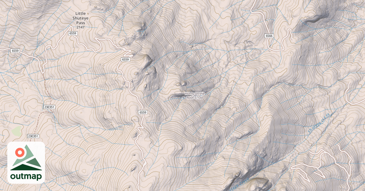 Map of Horny on the Roof