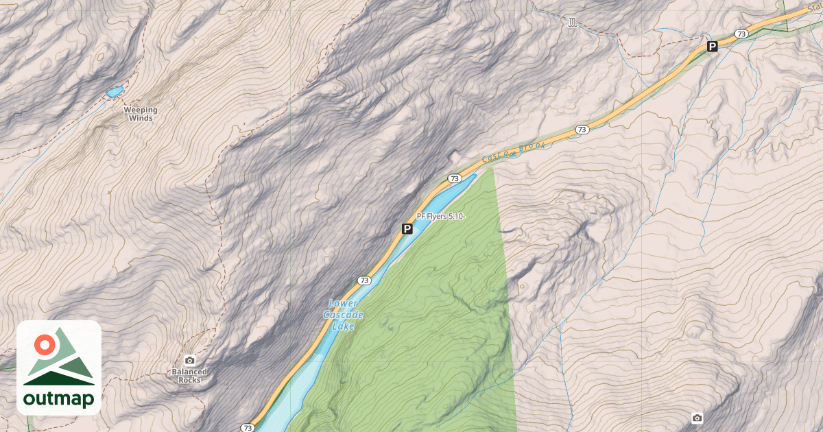 Map of PF Flyers