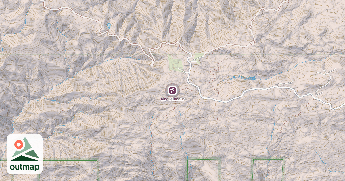 Map of King Dinosaur