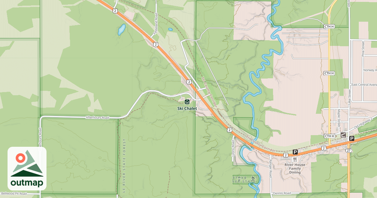 Map of Warming House