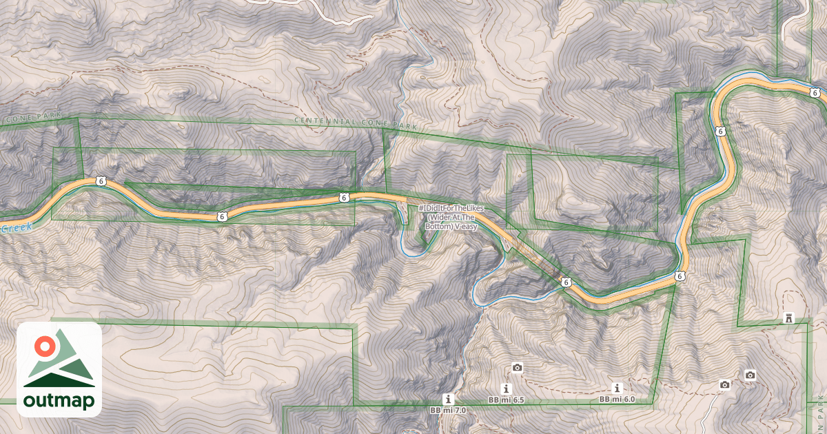 Map of #IDidItForTheLikes (Wider At The Bottom)