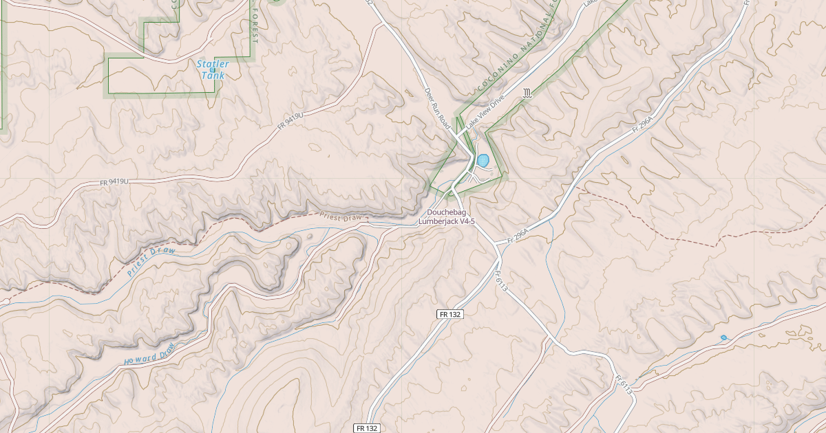 Map preview of Douchebag Lumberjack