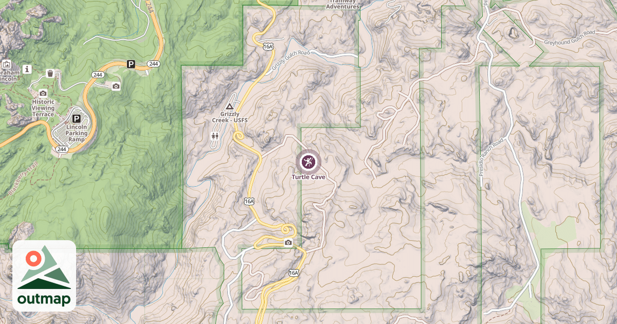 Map of Turtle Cave