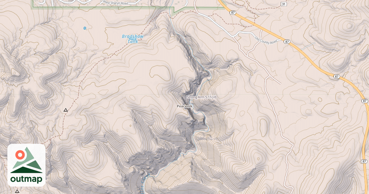 Map of Strong Arm