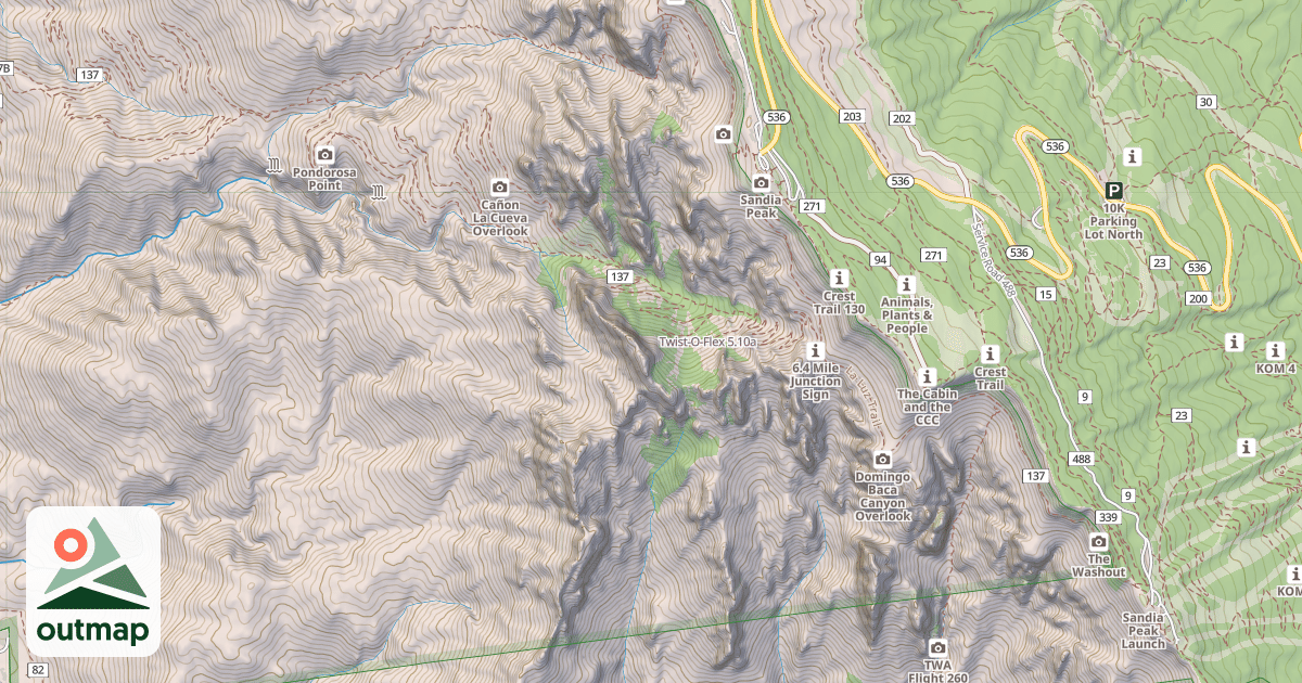 Map of Twist-O-Flex