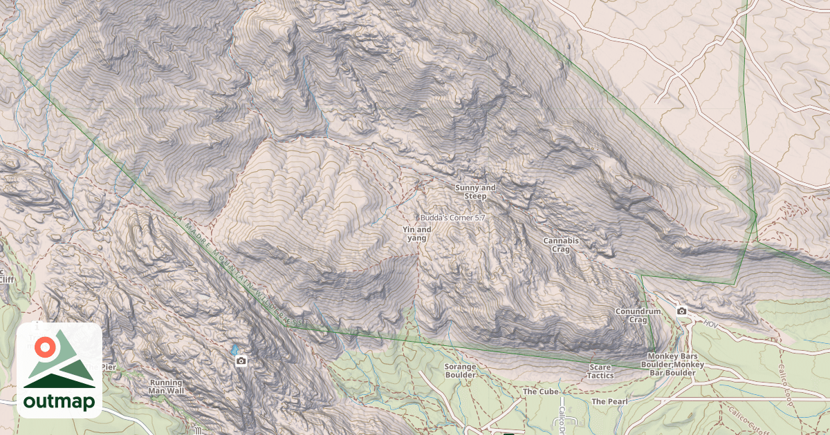 Map of Budda's Corner